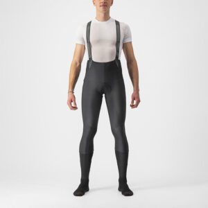Pantaloni lungi cu bretele Castelli Semifreddo, negru - Wheelsports
